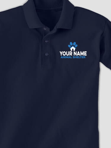 Animal Shelter : Embroidered Polo Shirts