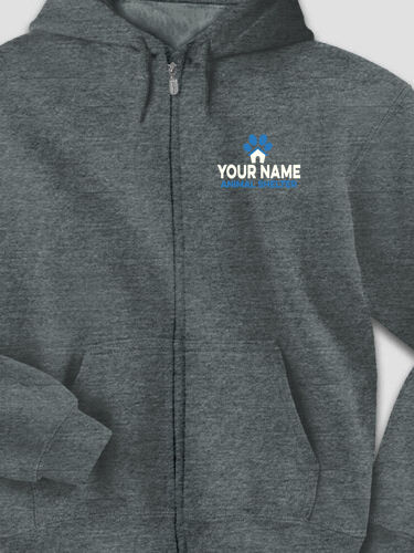 Animal Shelter : Embroidered Zip Hoodies