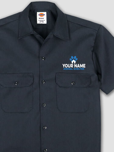 Animal Shelter : Embroidered Work Shirts