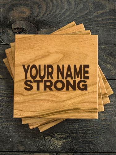 Strong : Coasters - Engraved