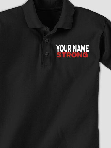 Strong : Embroidered Polo Shirts
