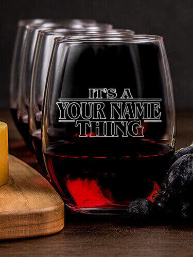 Things : Cheese Board Wine Glass Gift Sets - Engraved