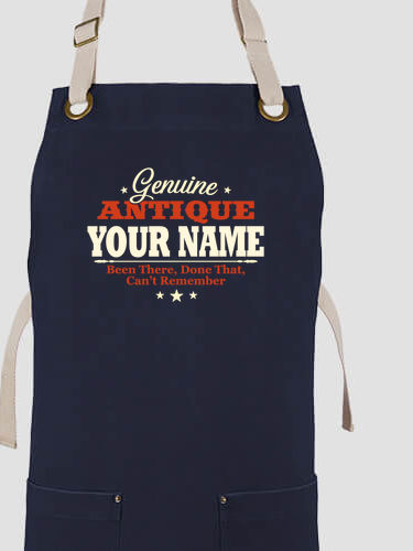 Genuine Antique : Printed Canvas Work Aprons