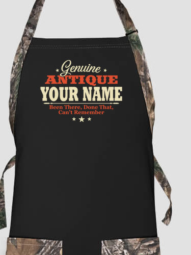 Genuine Antique : Printed 2-Tone Aprons