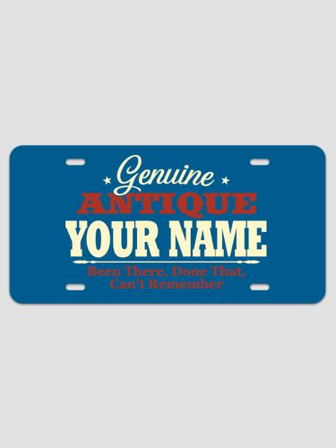 Genuine Antique : License Plates