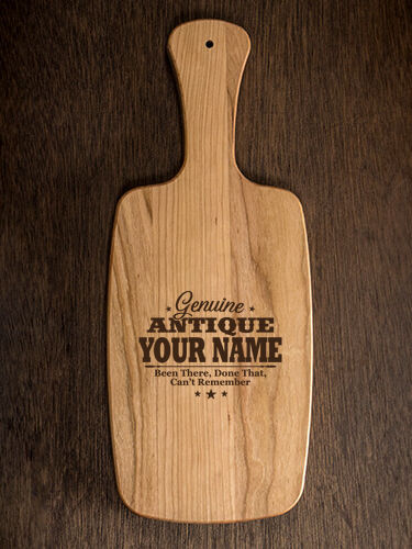 Genuine Antique : Cheese Boards - Engraved