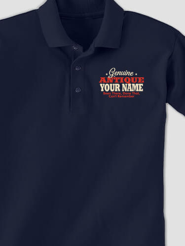 Genuine Antique : Embroidered Polo Shirts