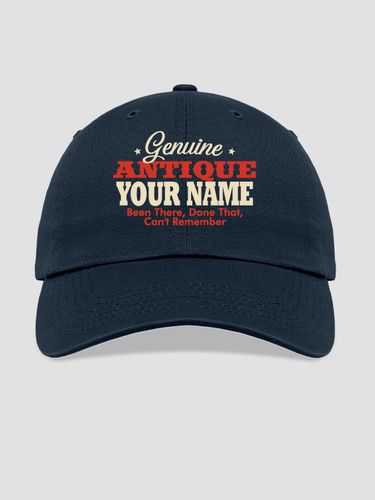 Genuine Antique : Embroidered Baseball Hats