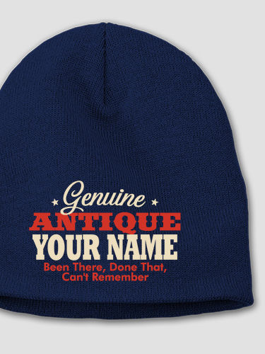 Genuine Antique : Embroidered Beanies