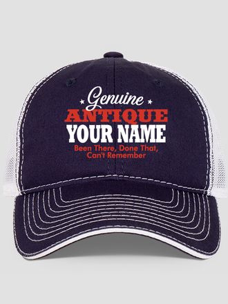 Genuine Antique : Embroidered Trucker Hats