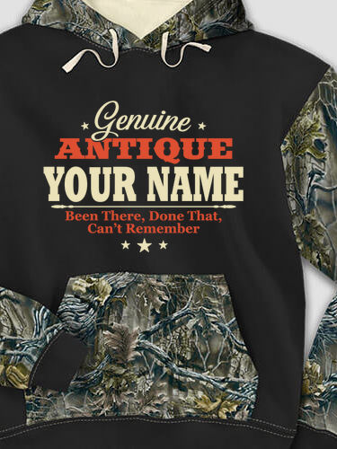 Genuine Antique : Printed 2-Tone Camo Hoodies