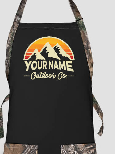 Outdoor Company : Printed 2-Tone Aprons