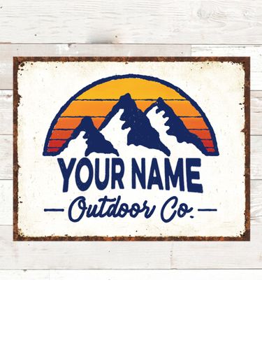 Outdoor Company : Tin Signs