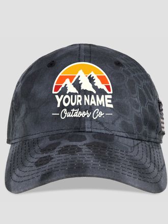 Outdoor Company : Embroidered Kryptek Tactical Camo Hats