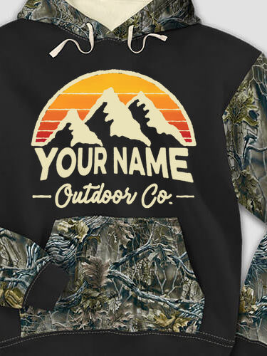 Outdoor Company : Printed 2-Tone Camo Hoodies