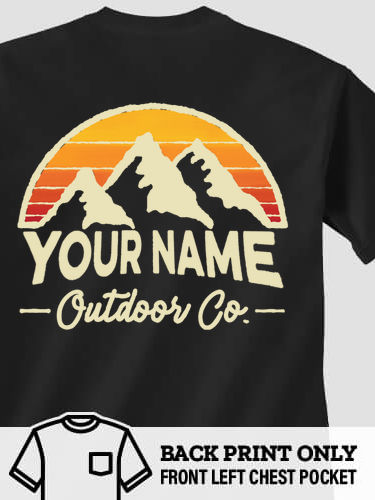 Outdoor Company : Printed Pocket T-Shirts