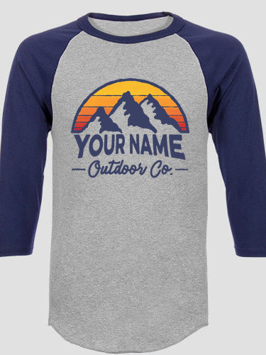Outdoor Company : Printed Raglan Shirts
