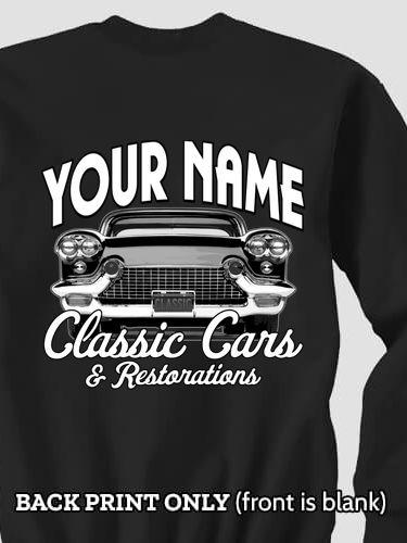 Classic Cars BP : Printed Sweatshirts