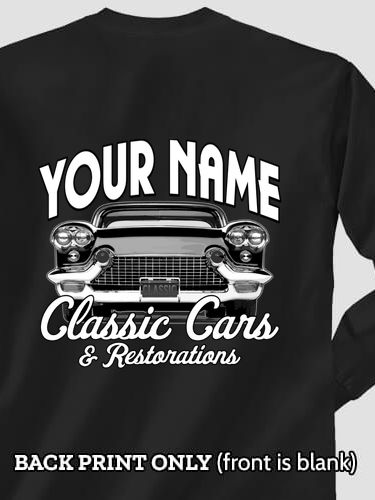 Classic Cars BP : Printed Long Sleeves
