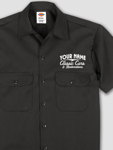 Classic Cars BP : Embroidered Work Shirts