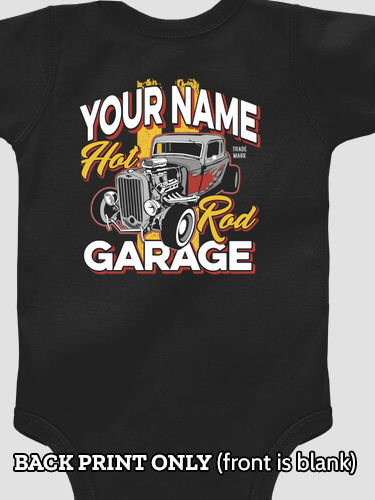 Hot Rod Garage BP : Printed Baby Bodysuits