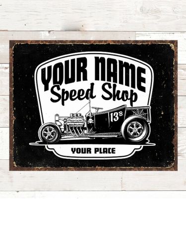 Speed Shop BP : Tin Signs