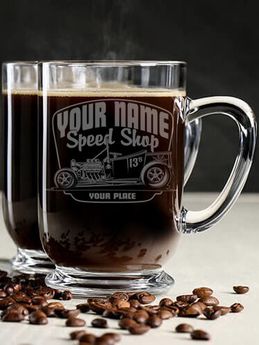 Speed Shop BP : Coffee Mugs - Engraved