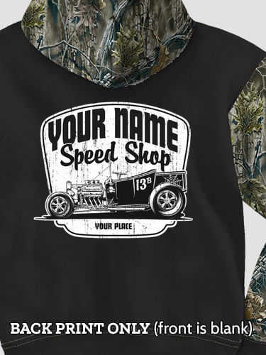 Speed Shop BP : Printed 2-Tone Camo Hoodies