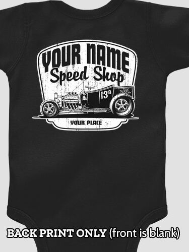 Speed Shop BP : Printed Baby Bodysuits
