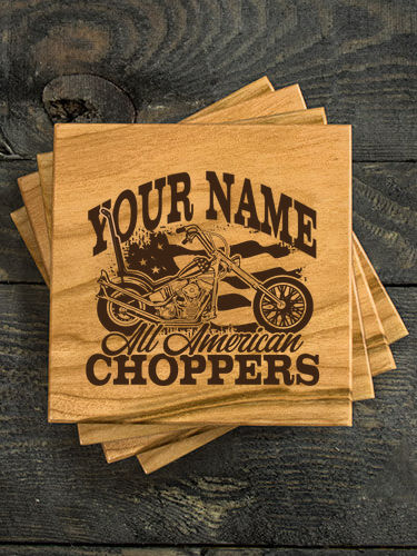 All American Choppers : Coasters - Engraved
