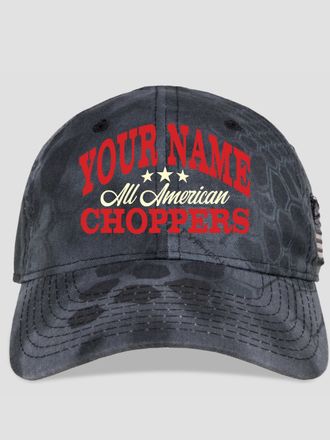 All American Choppers : Embroidered Kryptek Tactical Camo Hats