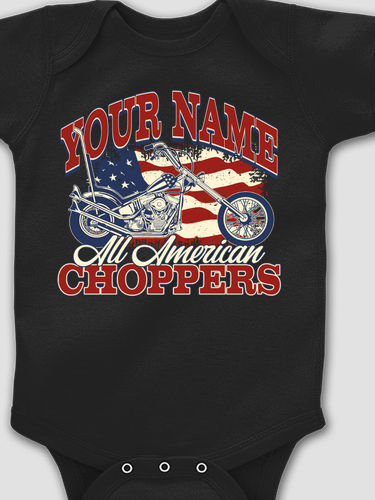 All American Choppers : Printed Baby Bodysuits