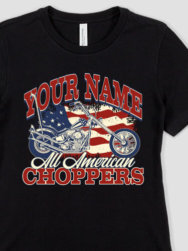 All American Choppers : Premium Ladies T-Shirts