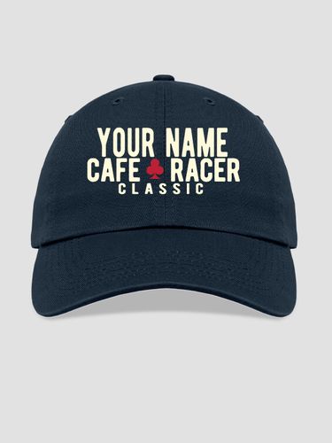 Cafe Racer : Embroidered Baseball Hats