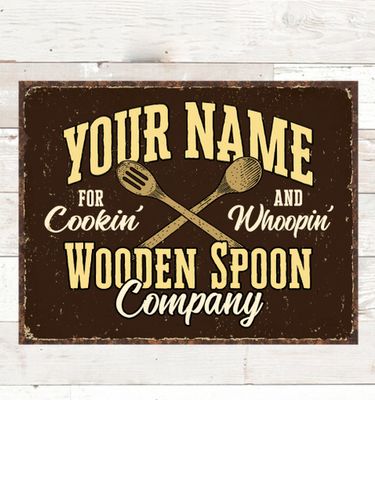 Wooden Spoon Company : Tin Signs