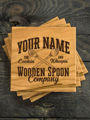 Wooden Spoon Company : Coasters - Engraved