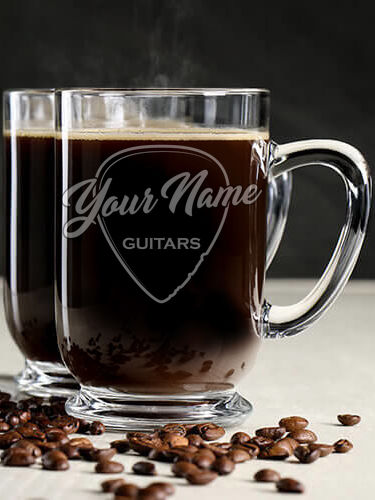 Guitars : Coffee Mugs - Engraved