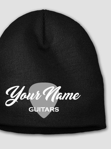 Guitars : Embroidered Beanies