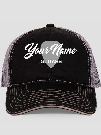 Guitars : Embroidered Trucker Hats