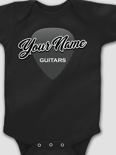 Guitars : Printed Baby Bodysuits