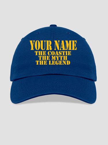 Coast Guard Myth Legend : Embroidered Baseball Hats