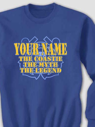 Coast Guard Myth Legend : Printed Sweatshirts