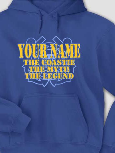 Coast Guard Myth Legend : Printed Hoodies