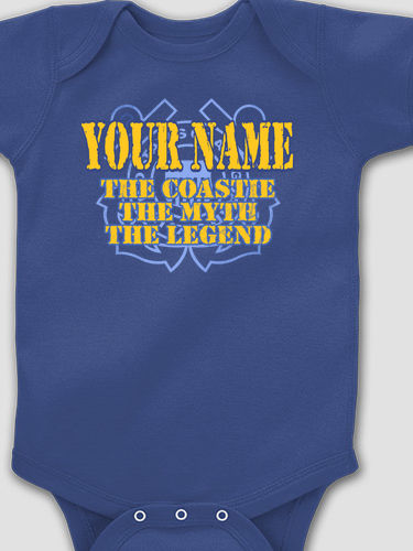 Coast Guard Myth Legend : Printed Baby Bodysuits