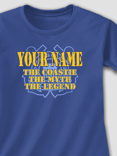 Coast Guard Myth Legend : Printed T-Shirts