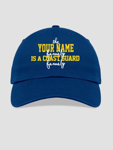 Coast Guard Family : Embroidered Baseball Hats