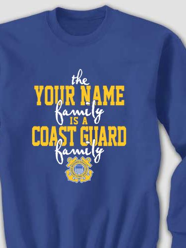 Coast Guard Family : Printed Sweatshirts