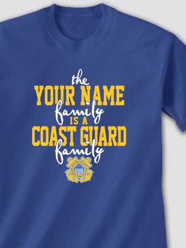 Coast Guard Family : Printed T-Shirts