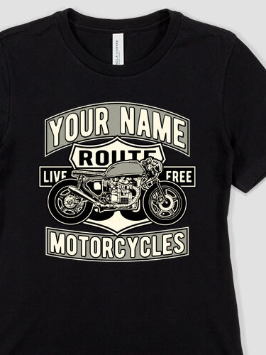 Motorcycles : Premium Ladies T-Shirts