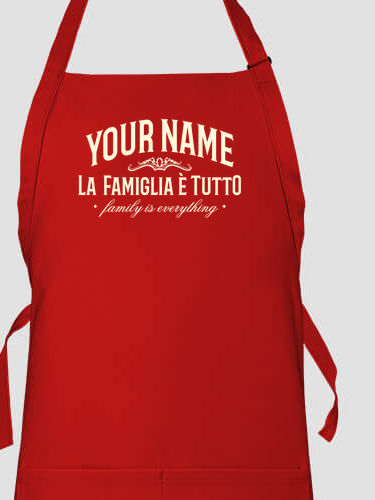 Family Is Everything : Printed Aprons
